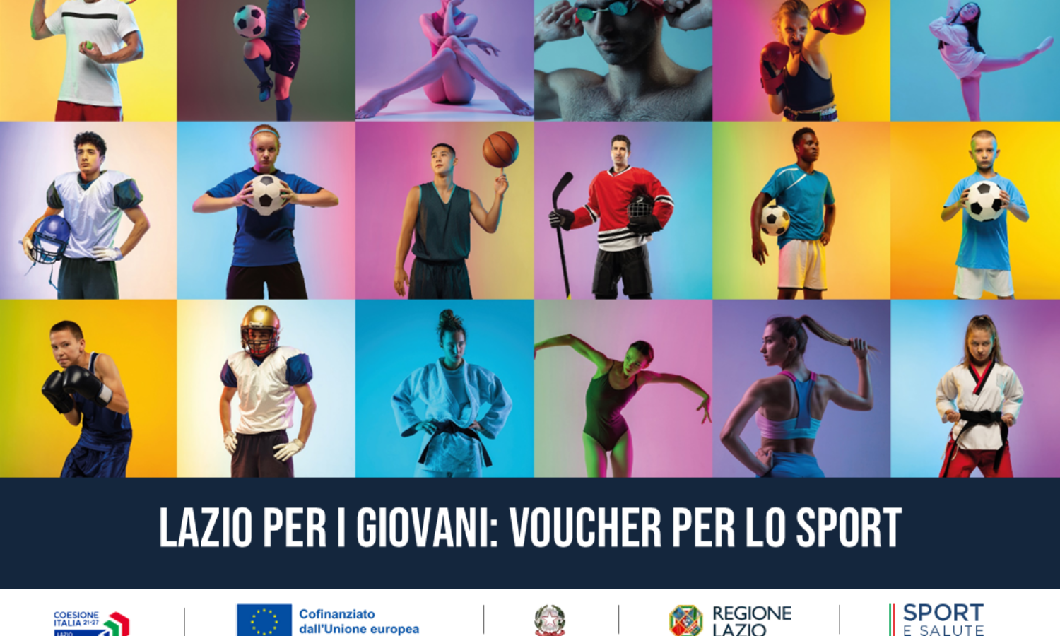 Voucher Sportivi Regione Lazio – Un’opportunità gratuita per i giovani tra i 6 e i 18 anni
